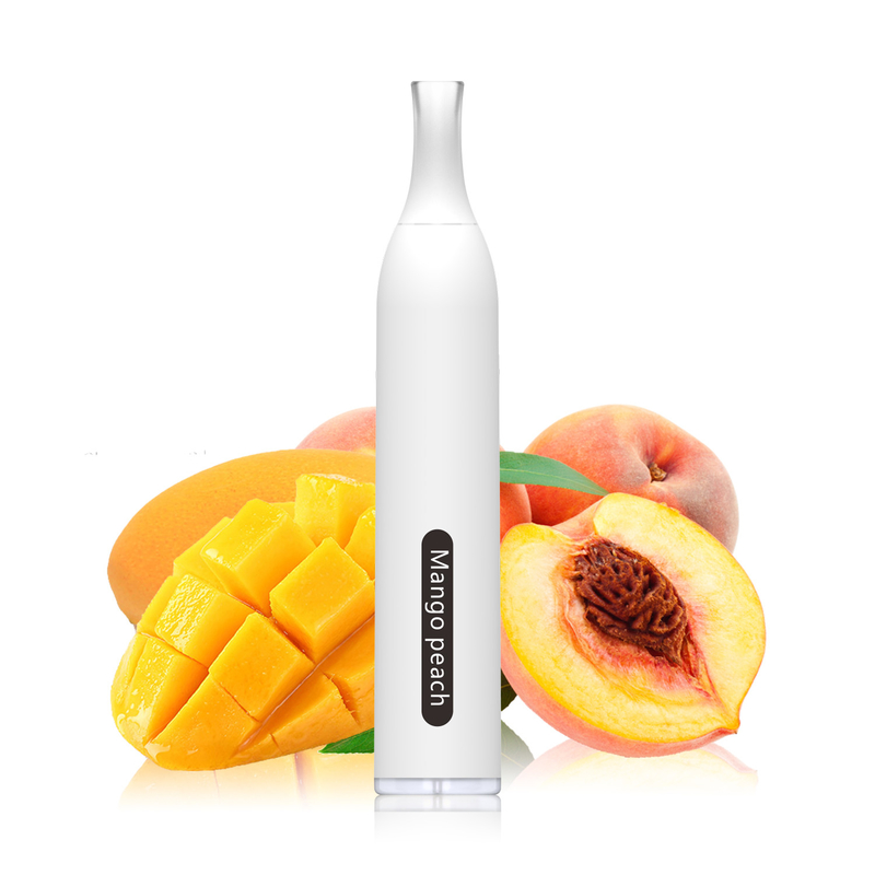 28G 2.0ml 400mAh 600 Puff Vape Pen Disposable Mango Peach Flavor