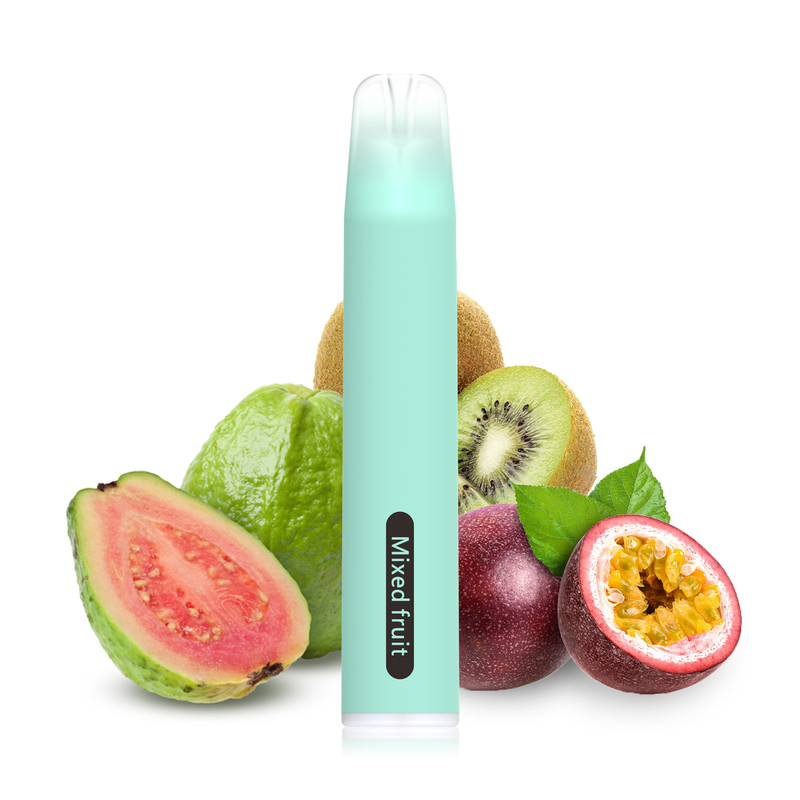 Mixed Fruit Flavored Vaporizer Pen 1500Puff Flat Mouth 5.0ML 50mg Nic Salt