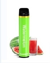 Melonmint 1500 Puff Disposable Electronic Cigarette Healthy E Cig 50 Mg / Ml